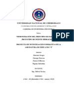 Estructura Del Informe Final - Ing I