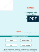 Síntese Contos 2 Sempre É Uma Companhia