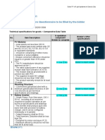 RFQ - Section - III - Technical Specifications Questionnaire - Part 2