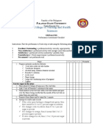 Checklist - Urinalysis