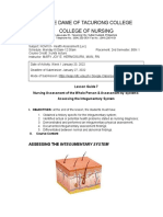 NCM101 Lesson Guide 7