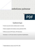 Tromboembolismo Pulmonar