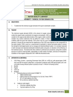 Exp 2 - Chemical Oxygen Demand - Cod