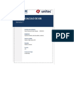 Tarea 7 Calculo Del Isr - Planillas