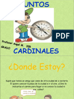 Personal Social 3 Er Grado Puntos Cardinales