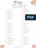 Marriage Scripture Reading Plan Final