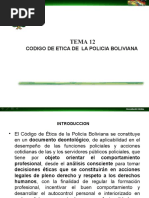 Etica y Deontologia Policial Tema 12