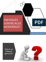 Enfoques Gerenciales Modernos Si