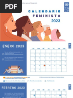 Calendario Feminista 2023 - PNUD