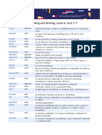 Prism Reading and Writing, Level 4, Unit 1 7 (110 Words)