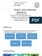 Esquizofrenia y Otros Trastornos Psicóticos