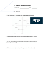 Examen Teórico de Geometría Descriptiva