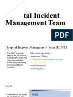 Hospital Incident Management Team