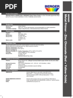 Berger Zinc Chromate Primer Pds - 9113