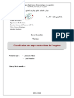 Classification Des ERO