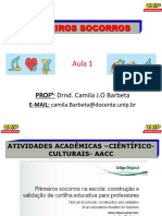 AULA 1 Primeiras Medidas PRIMEIROS SOCORROS PDF