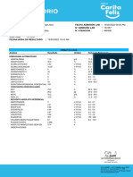 Análisis Resultado Unidad Rango de Referencia: Hemograma Automatizado