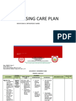 Nursing Care Plan