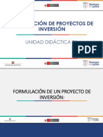 SESIÓN 04 Proyectos de Inversión