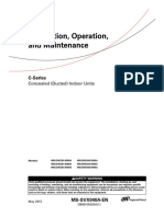 Concealed Ducted IDU MS-SVX040A-EN