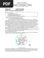 1 Managerial Economic