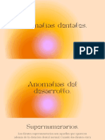 Anomalías Dentales. Ximena Sanchez