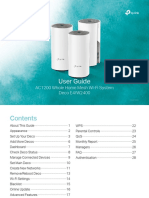 User Guide: AC1200 Whole Home Mesh Wi-Fi System Deco E4/W2400