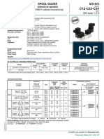 European Catalog Solenoid Air Operated Spool Valves Series c12 c23 c34 Asco en 7027804