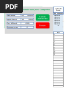 Tabela de Juros Compostos