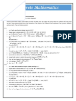 Problem List Discrete Mathematics