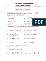 Derivada en Cadena + Implícita - TALLER 3 - 70 Retos