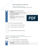 Apol 04, Ferramentas Matemáticas Aplicadas