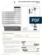 MKA-55 Stabilizer Kit Instruction Sheet 2374952rc