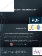 Polarimetria y Refractometría