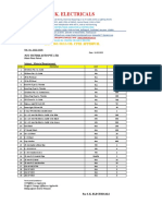 S. K. Electricals: Iso 9001-2015 Co. Cpri Approval