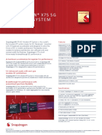 87-27161-1 Rev A Snapdragon X75 5G Modem-Rf System Product Brief PDF