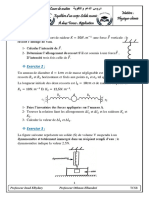 Equilibre D Un Corps Sous L Action de 2 Forces Exercices Non Corriges 7 PDF