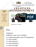 Les Styles D'enseignement