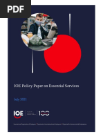 IOE On Essential Services