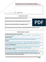 Lesson Template (edTPA Aligned)