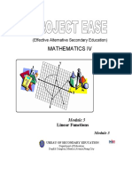 Module 3 - Linear Functions