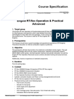 Engine RT-flex Operation Practical Advanced