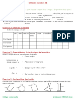 L Eau Dans Notre Environnement Serie D Exercices 1