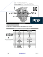 M 37309-00 Manual de Instalacon Plip Volumetrica Universal CAL 453 QR