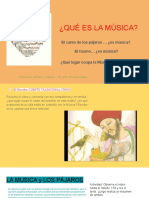 1er AÑO ¿QUÉ ES LA MÚSICA