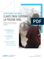 Claves Prueba Oral Cen