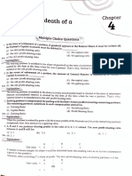 MCQ ISC 2023 Retirement and Death