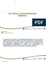 Ley Federal de Responsabilidad Ambiental: Y Taller de Actualización en Normatividad Ambiental