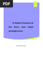 16 - El Sistema Preventivo de Don Bosco Como Terapia Psicológica Breve