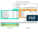 Bulletin Du Mois December 2022